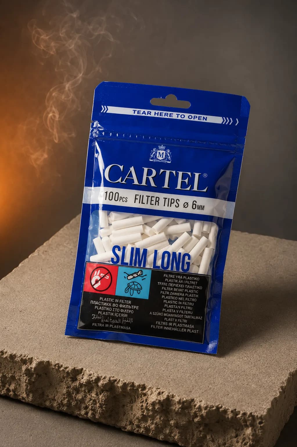 Filter Tips Cartel Slim Long