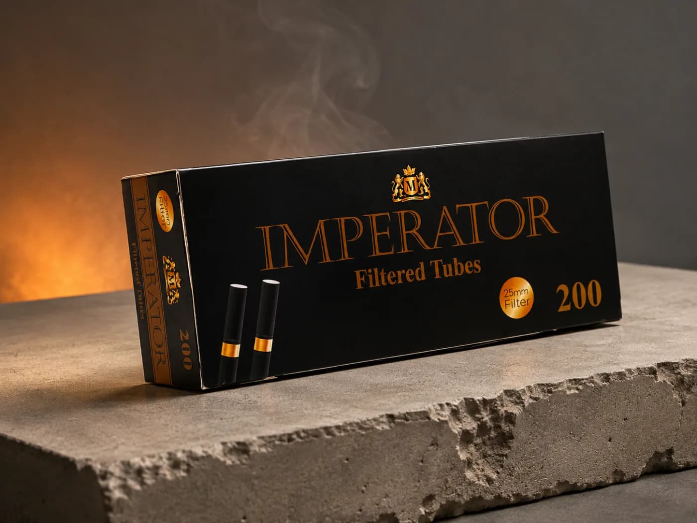 Imperator Filtered Tubes Black 200