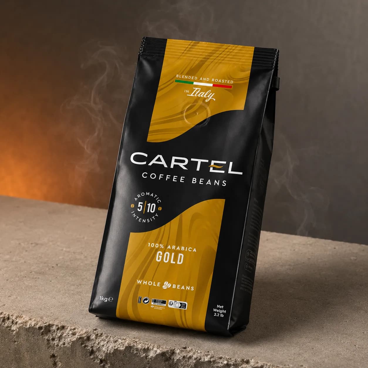 Cartel Gold 100% Arabica coffee beans