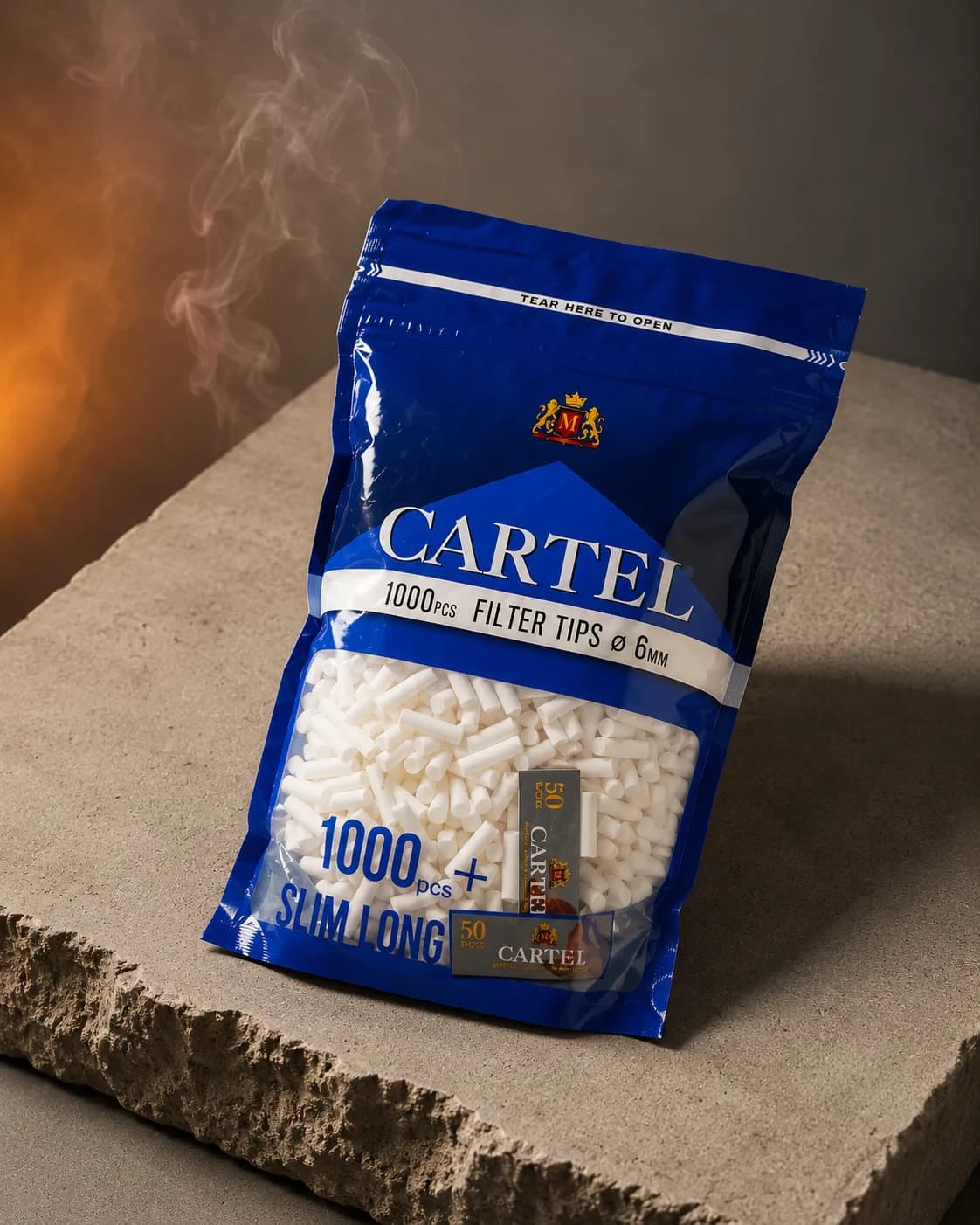 Filter Tips Cartel Slim Long